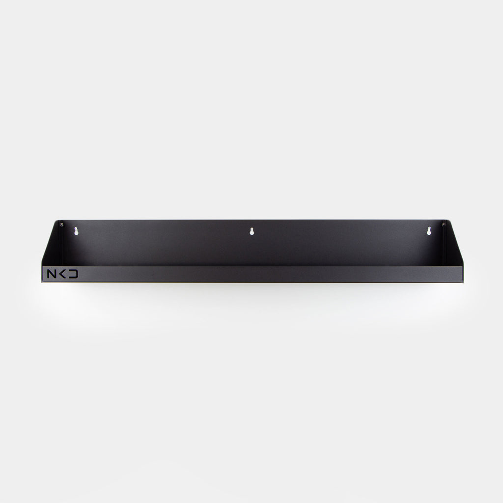Metal floating shelf